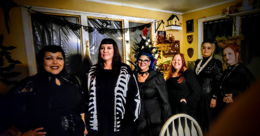 Goth Tea Society tea party 2025